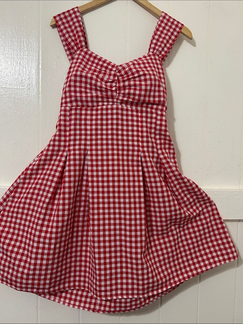Charming Checked Summer Dress